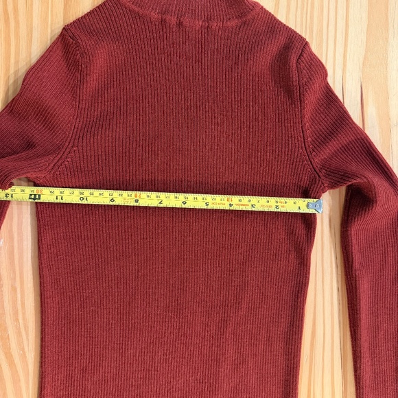 Uniqlo Merino Ribbed Sweater Turtleneck sz S - Picture 2 of 6